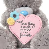 12" Love Story Padded Heart Me to You Bear Extra Image 1 Preview